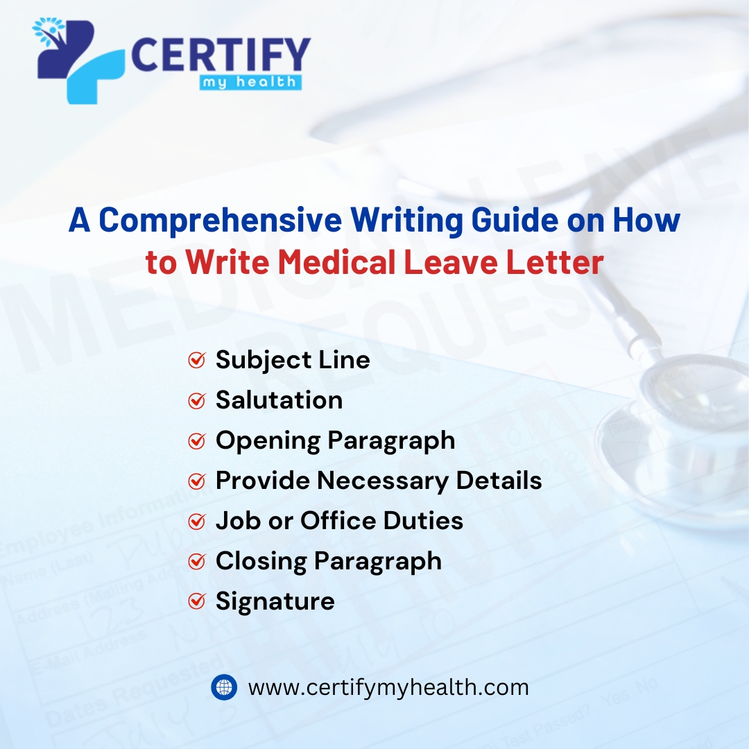 How to write a letter for medical leave?