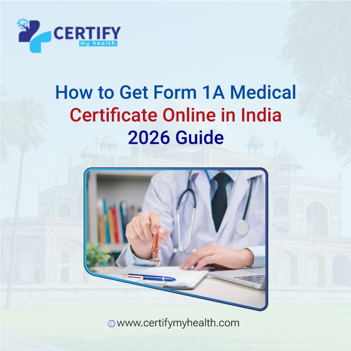 How to Get Form 1A Medical Certificate Online in India 2026 Guide