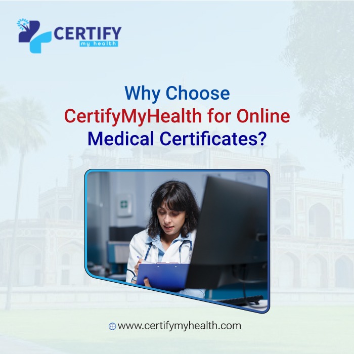 Why Choose CertifyMyHealth for Online Medical Certificates?