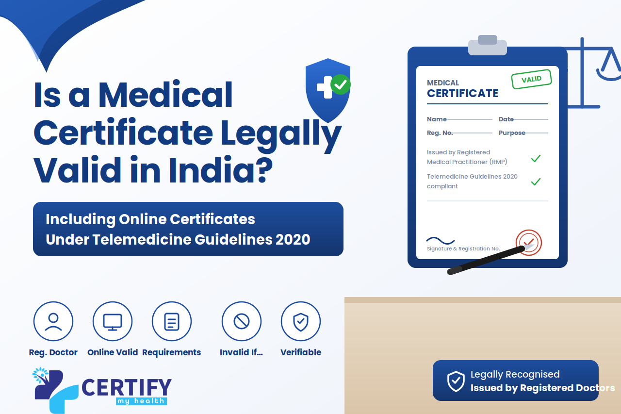Is a Medical Certificate Legally Valid in India?
