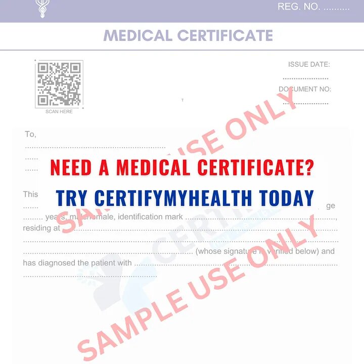 Need a Medical Certificate? Try Certify My Health Today